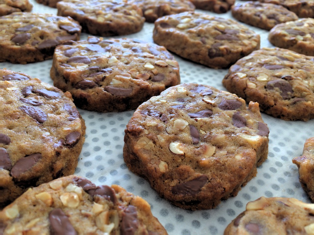 Mix pâte à cookies choc. lait & noisette