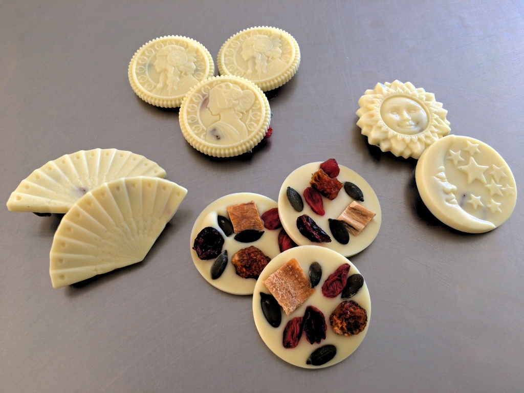 Assortiment mendiants 3 chocolats