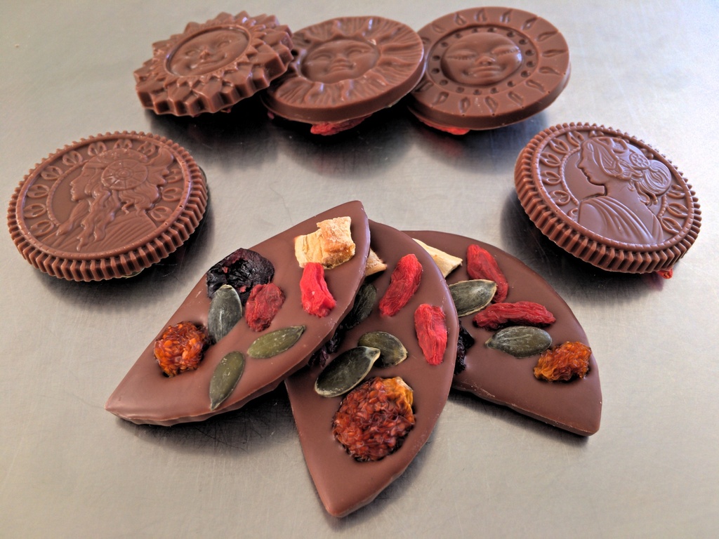 Assortiment mendiants 3 chocolats
