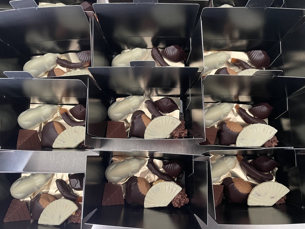 Ballotin 3 chocolats (grand)