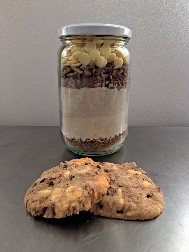 Mix pâte à cookies choc. blanc & noix de pécan