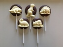 Sucettes bicolores - Vrac