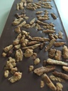 Tablettes choc. lait Pérou 42% & amandes caramélisées