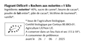 Rochers choc. lait & noisettes - Vrac