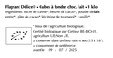 Sucettes choc. lait à fondre (24 pièces) - Vrac