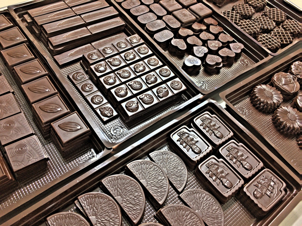 Caraques choc. noir