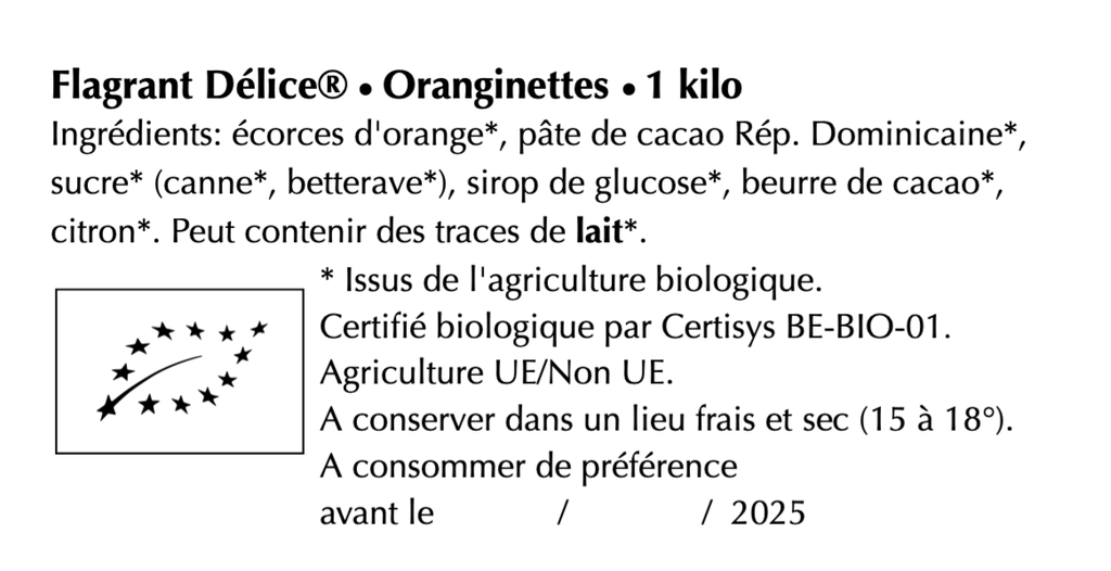 Oranginettes - Vrac