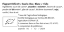 Souris choc. blanc (praliné amande/noisette) - Vrac