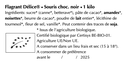 Souris choc. noir (praliné amande/noisette) - Vrac