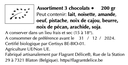 Boîte-cadeau "Cabosses" 3 chocolats