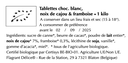 Tablettes choc. blanc & noix de cajou/framboise - Vrac