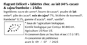 Tablettes choc. lait & noix de cajou/framboise - Vrac