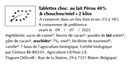 Tablettes choc. lait & chouchou/miel - Vrac