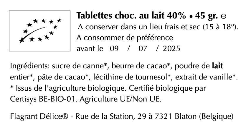 Tablette choc. lait "Best Dad Ever"