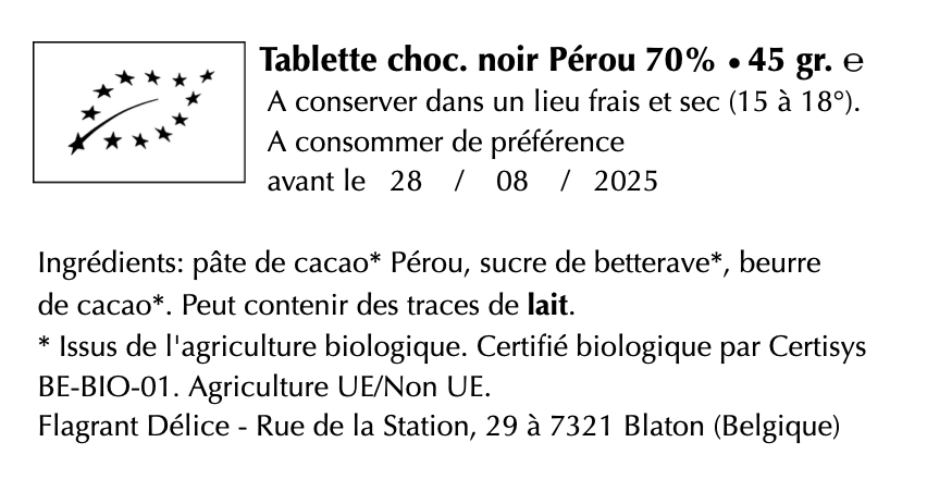 Tablette choc. noir "Best Dad Ever"