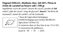 Bonbons choc. lait & éclats de caramel au beurre salé