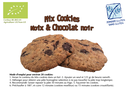 Mix pâte à cookies choc. noir & noix