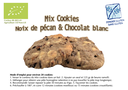 Mix pâte à cookies choc. blanc & noix de pécan