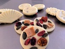 Mendiants choc. blanc - Vrac
