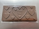 Tablette choc. lait "I Love You"