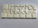 Tablette choc. blanc "Best Mom Ever"