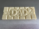 Tablette choc. blanc "Best Dad Ever"