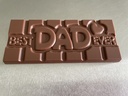Tablette choc. lait "Best Dad Ever"
