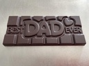 Tablette choc. noir "Best Dad Ever"