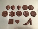 Caraques choc. lait - Vrac