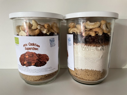 Mix pâte à cookies superchoc