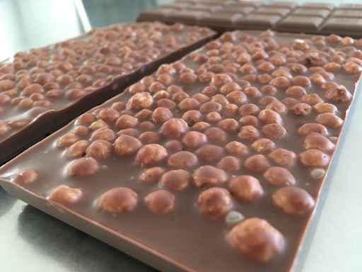 Tablettes choc. lait & riz soufflé - Vrac