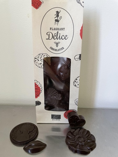 Caraques choc. noir Fête des Mères