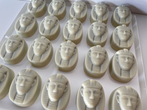 Pharaons choc. blanc (praliné amande) - Vrac