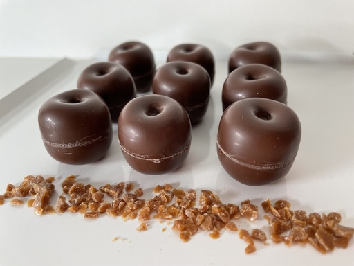 Bonbons choc. lait & éclats de caramel au beurre salé - Vrac