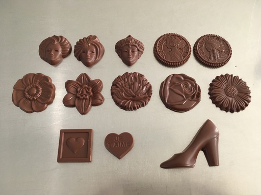 Caraques choc. lait - Vrac