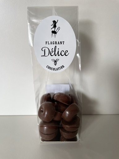Bonbons choc. lait & éclats de caramel au beurre salé