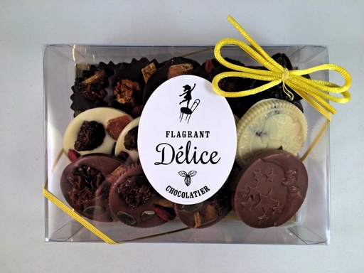 Assortiment mendiants 3 chocolats